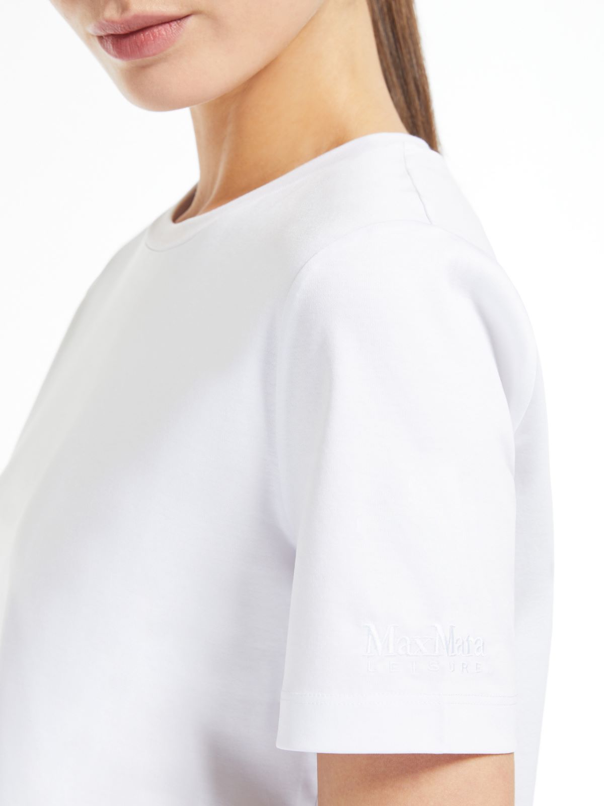 Slim-fit cotton and modal T-shirt