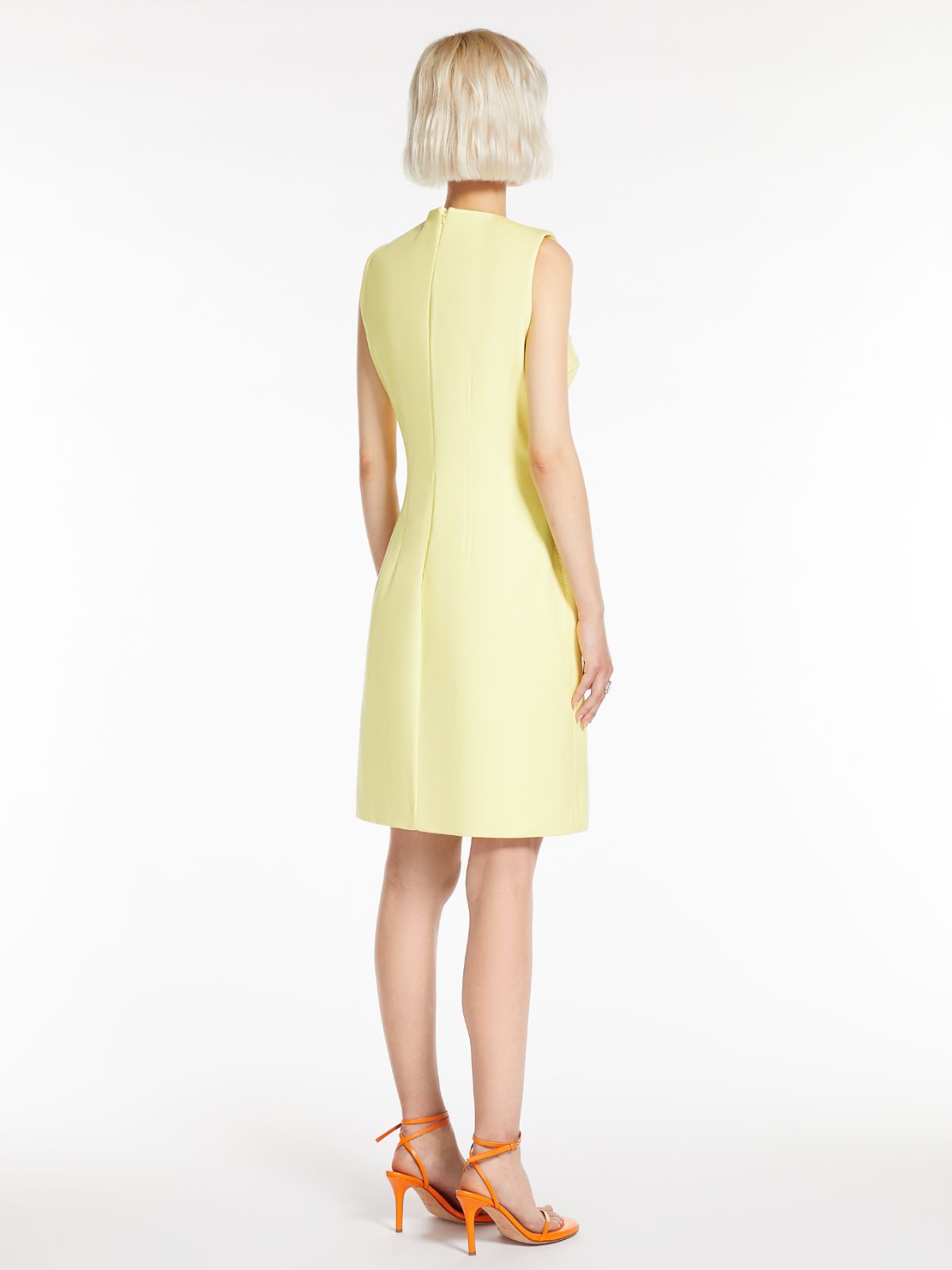 Double-faced cotton dress