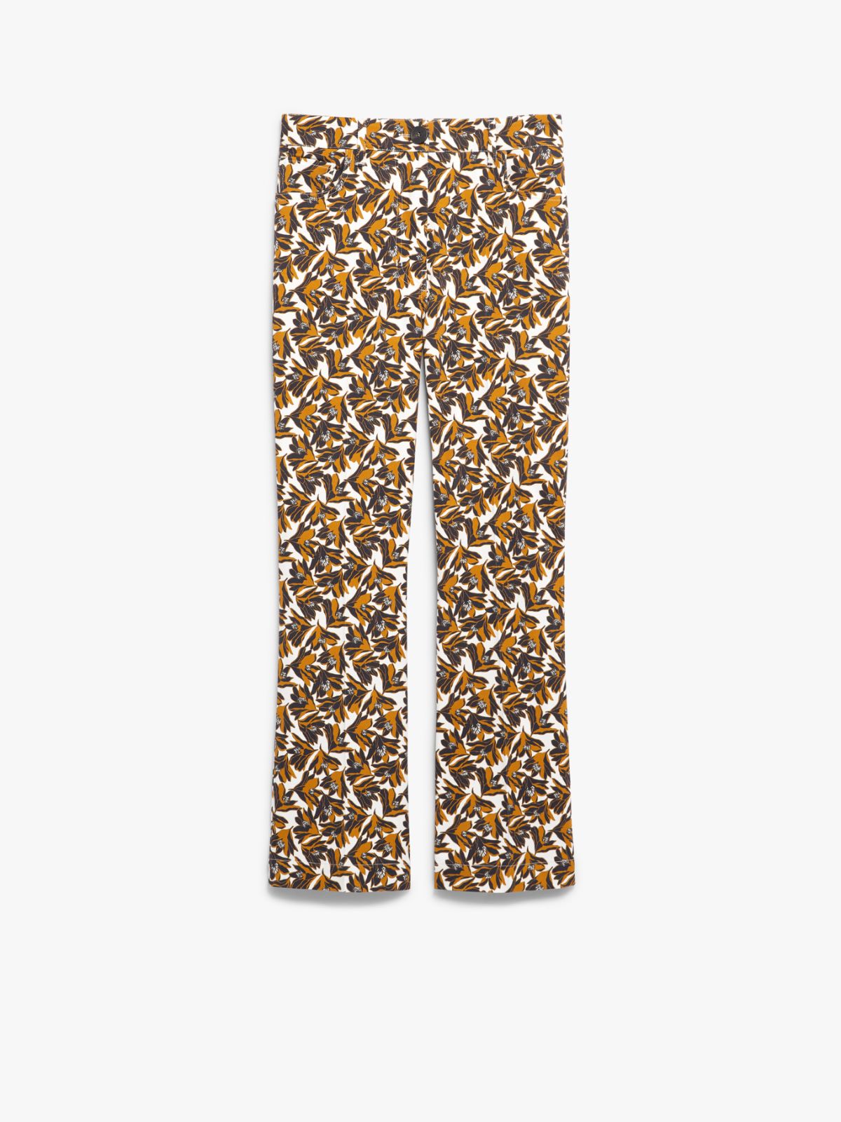 Stretch cotton drill trousers