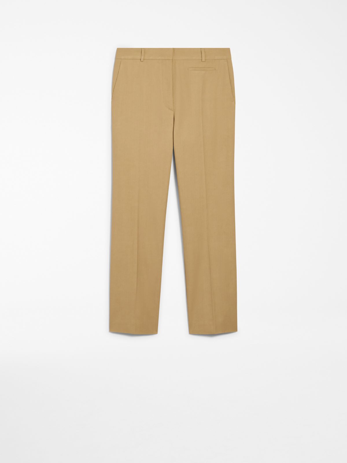 Slim-fit low-rise trousers