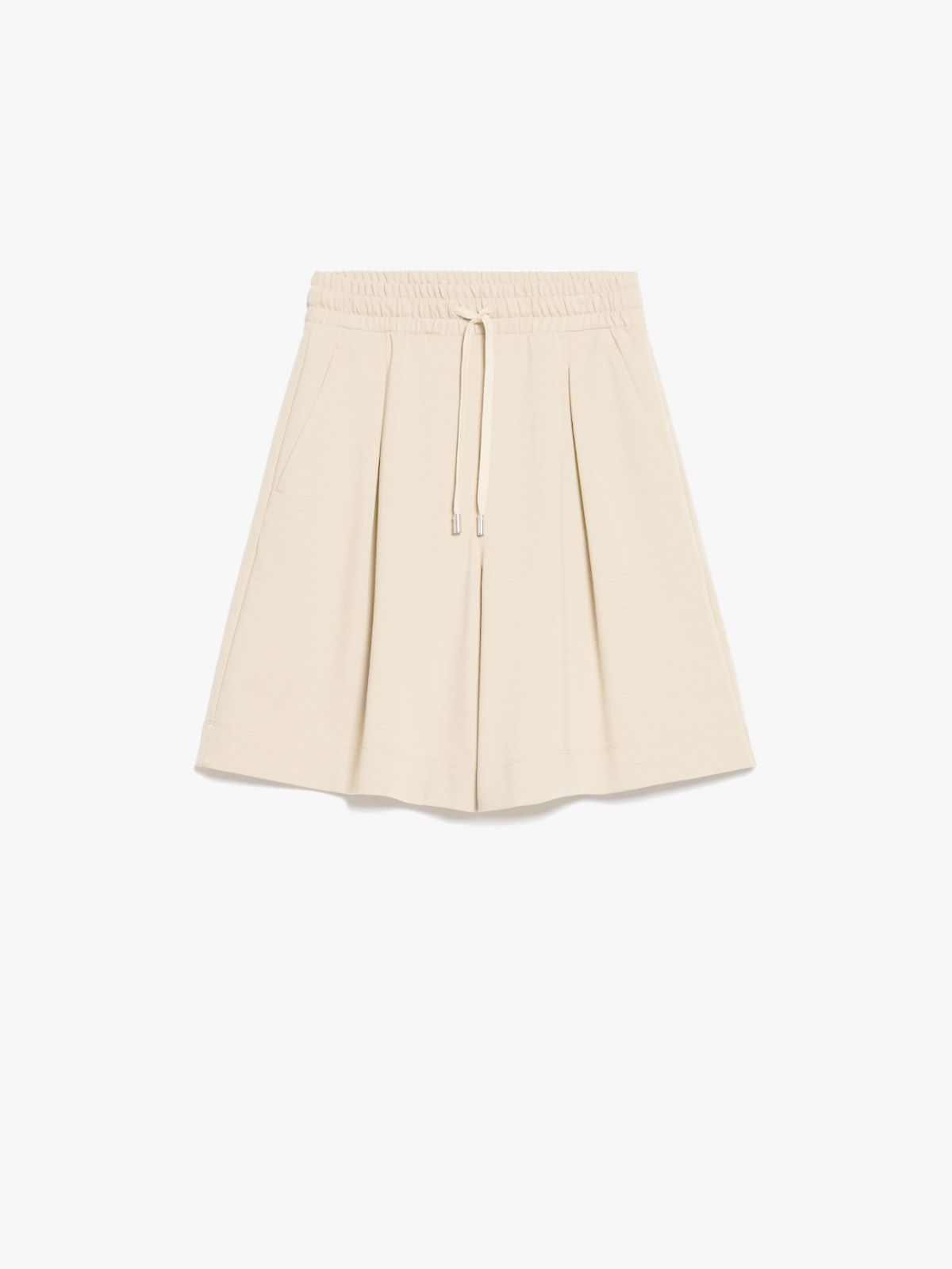 Milano-knit jersey Bermuda shorts