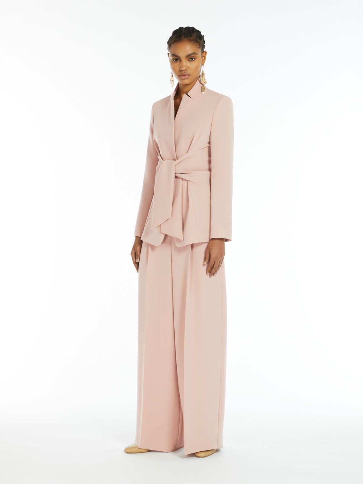 Cady jacket with sash