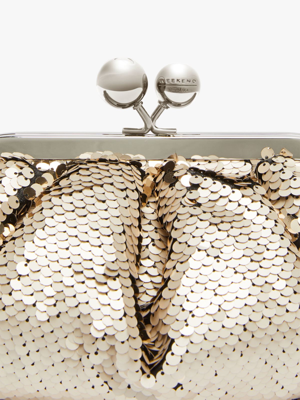 Small sequinned Pasticcino Bag