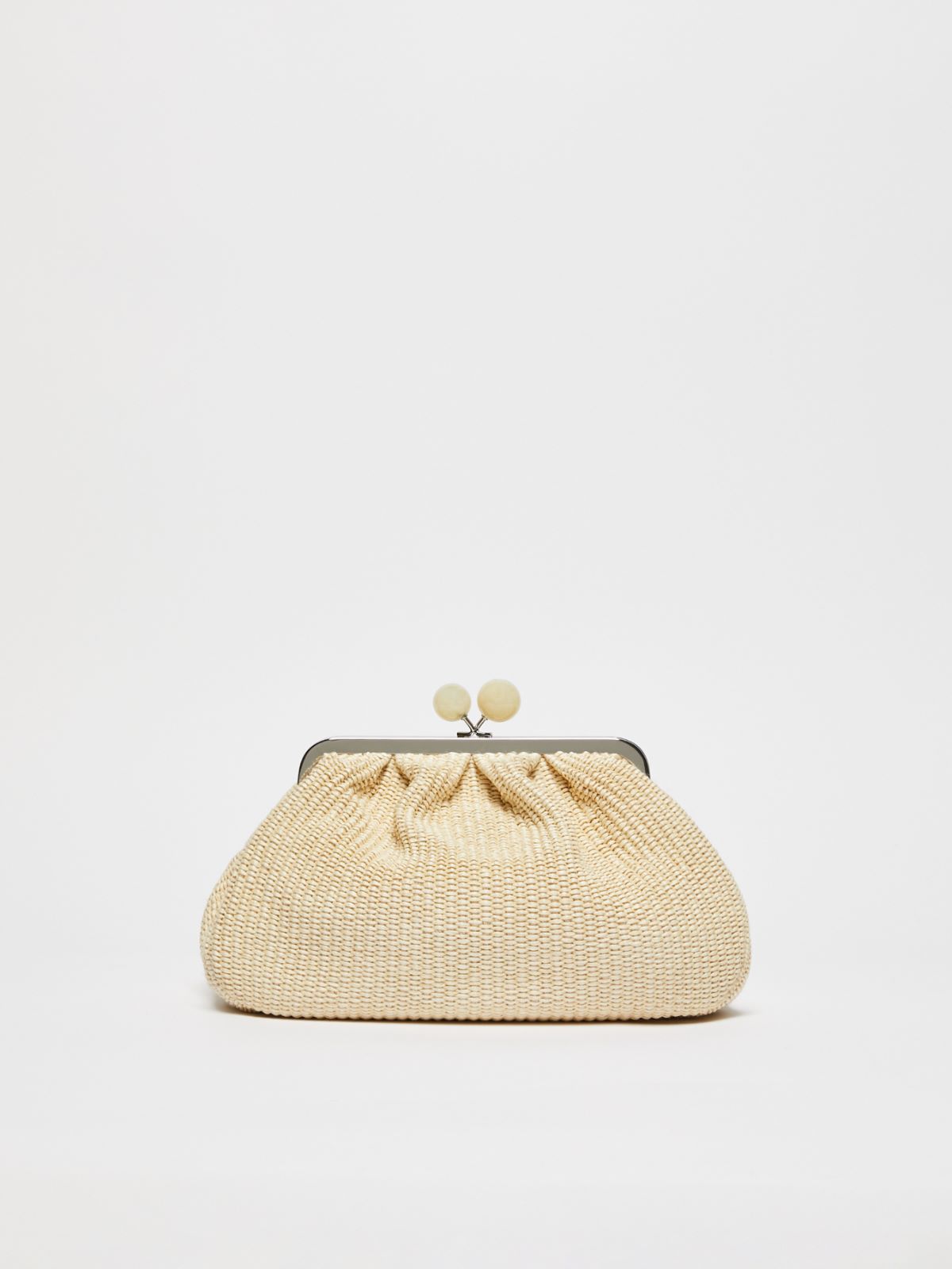Medium raffia-look Pasticcino Bag