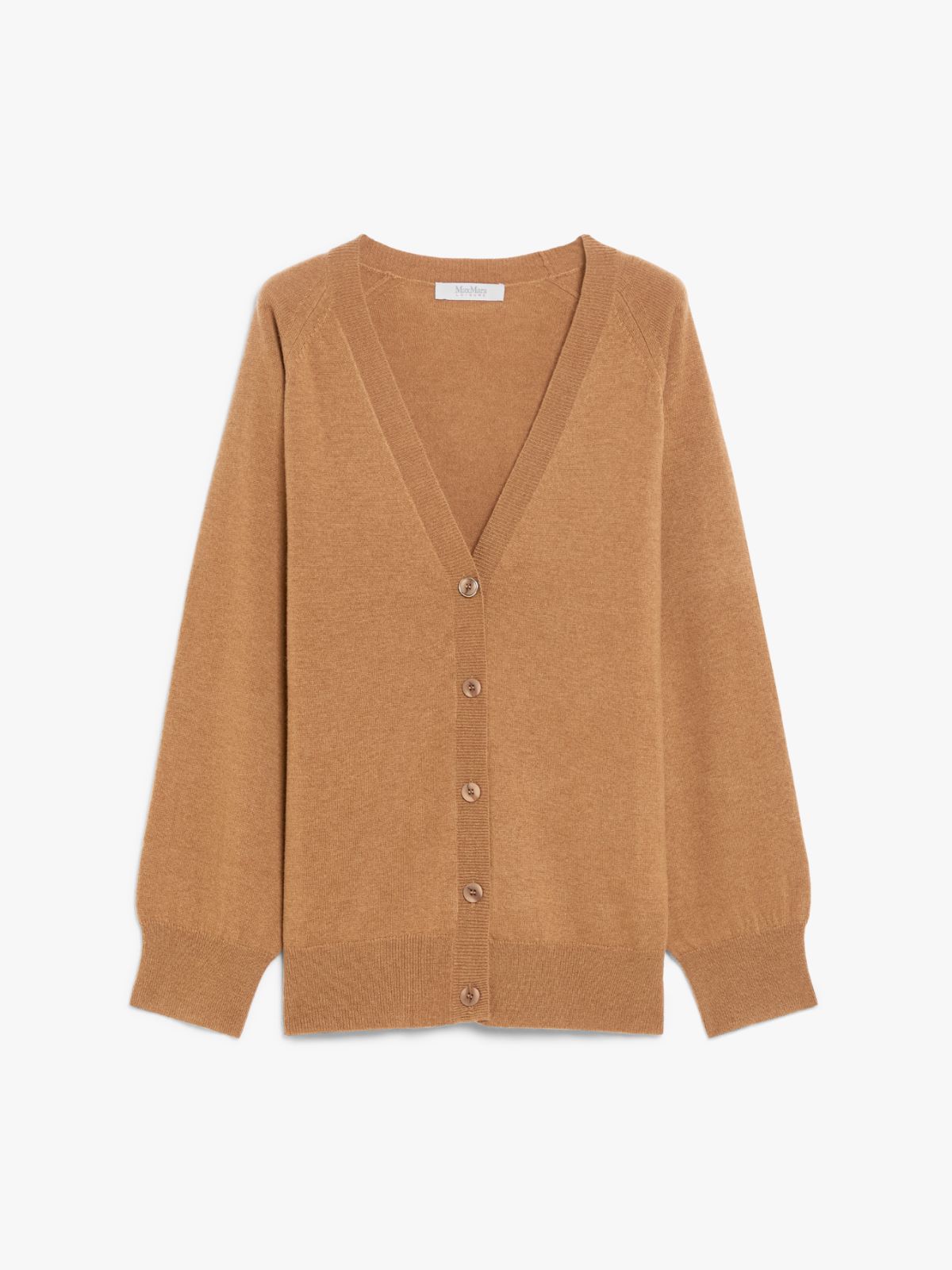 Wool and cashmere V-neck cardigan
