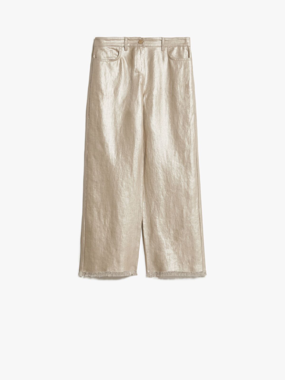 5-pocket linen canvas trousers