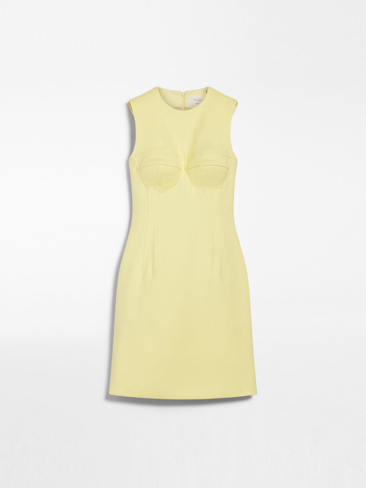 Double-faced cotton dress