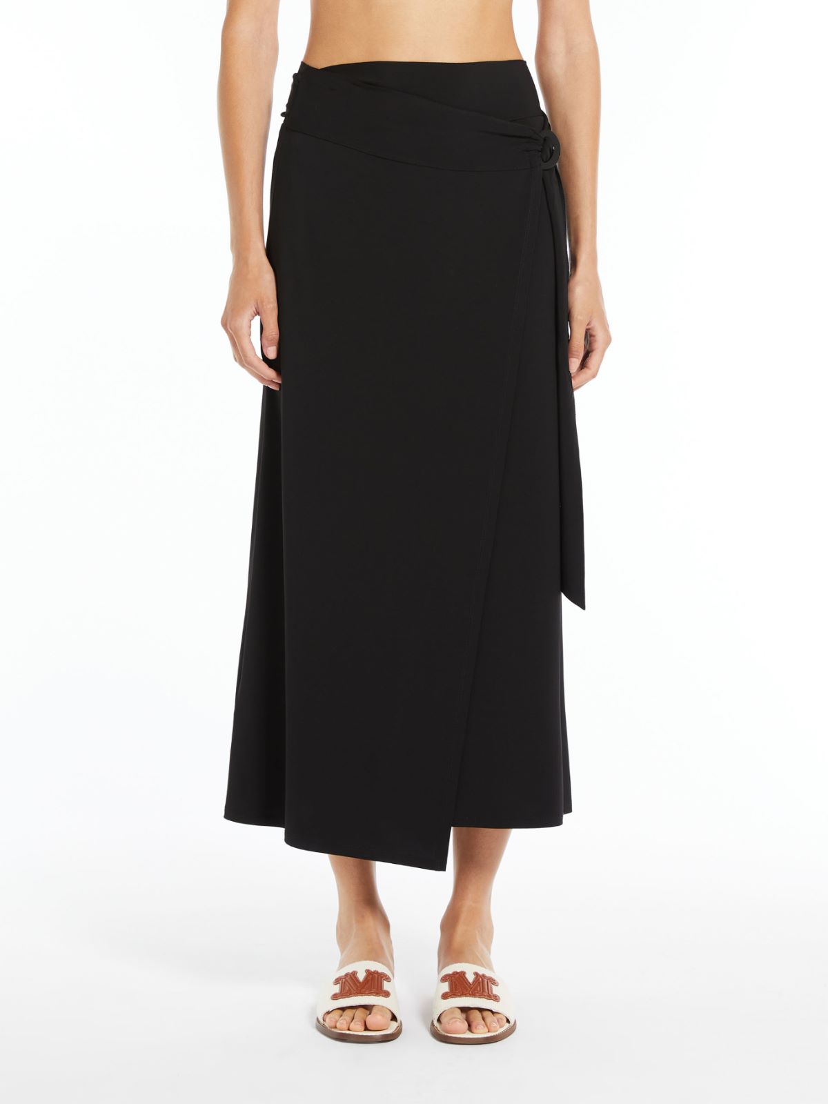 Viscose jersey pareo skirt