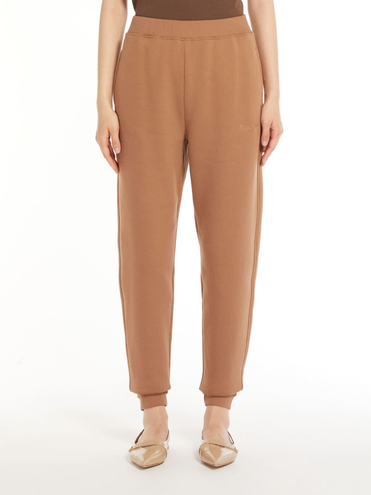 Cotton fleece trousers