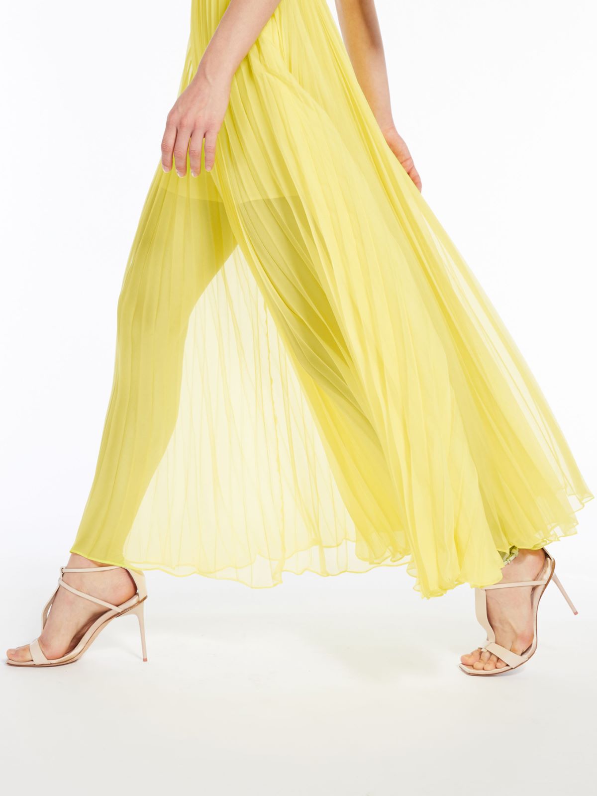 Chiffon bustier jumpsuit