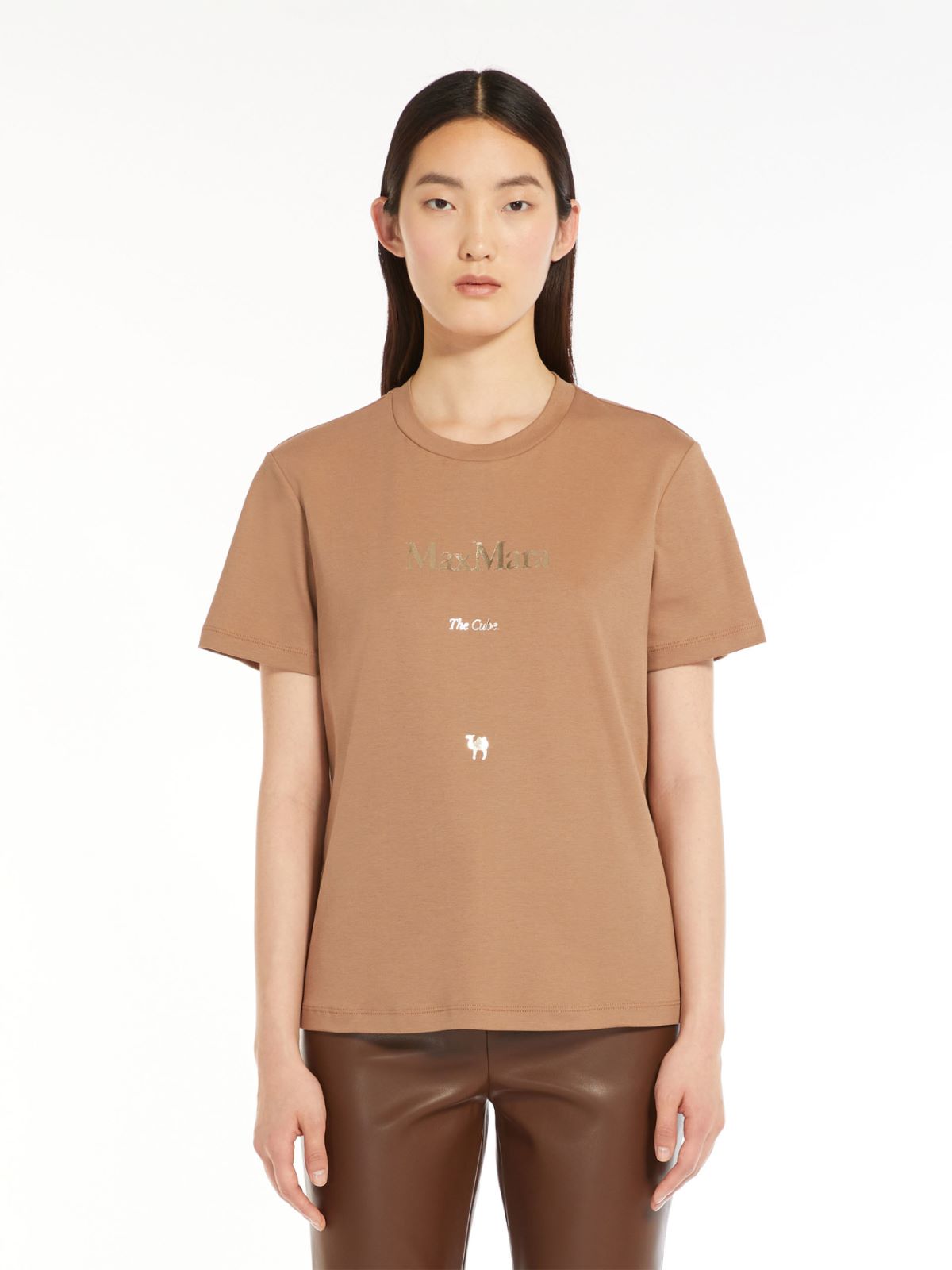 Jersey print T-shirt