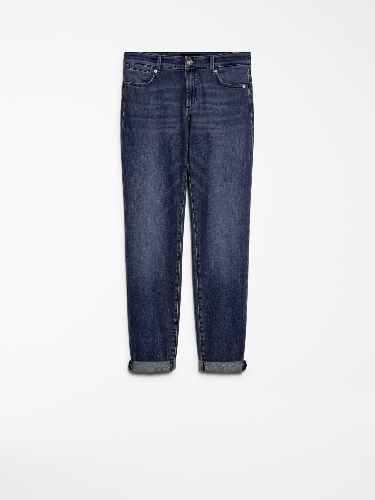 Low-rise cigarette jeans