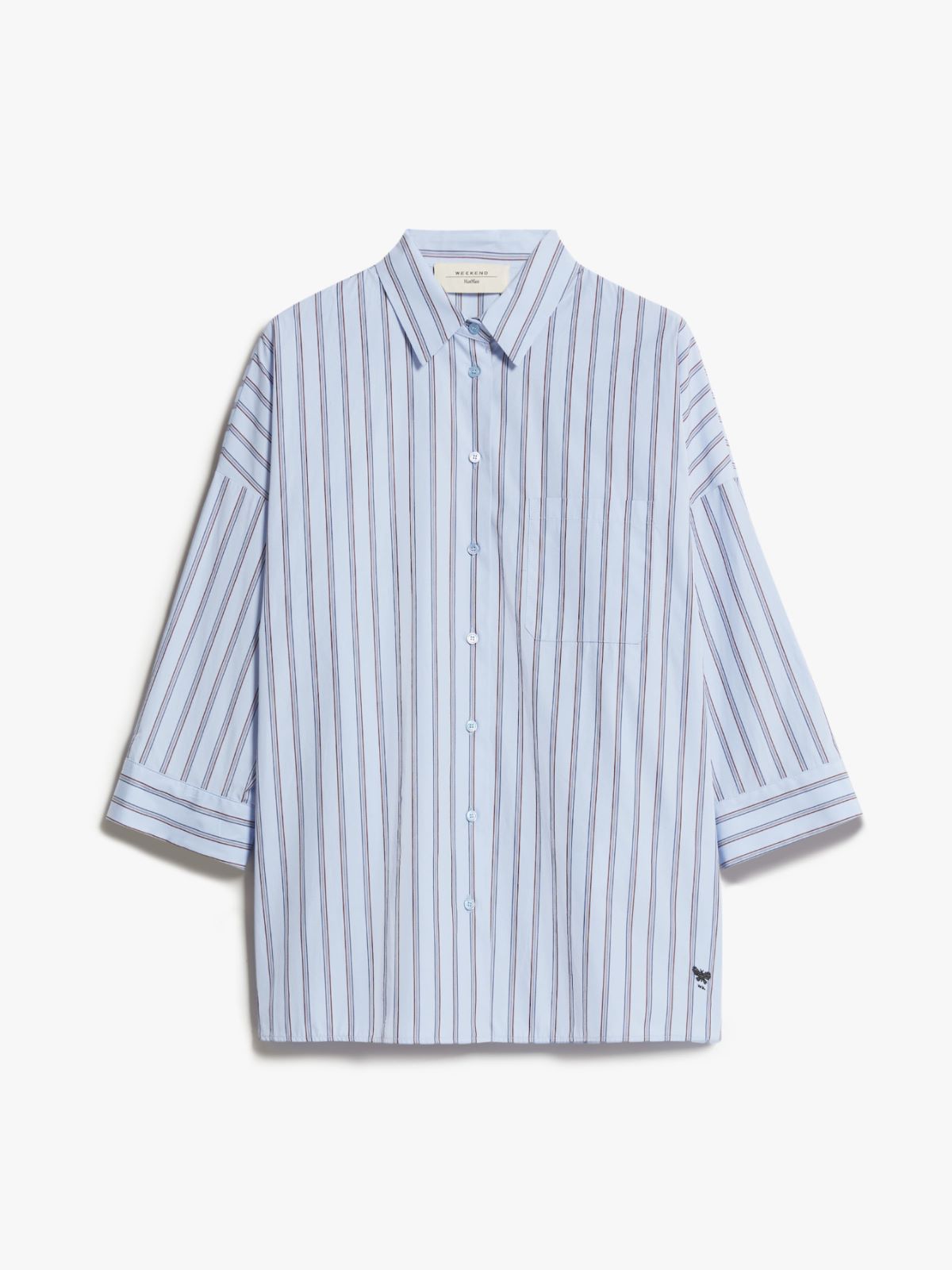 Cotton poplin shirt