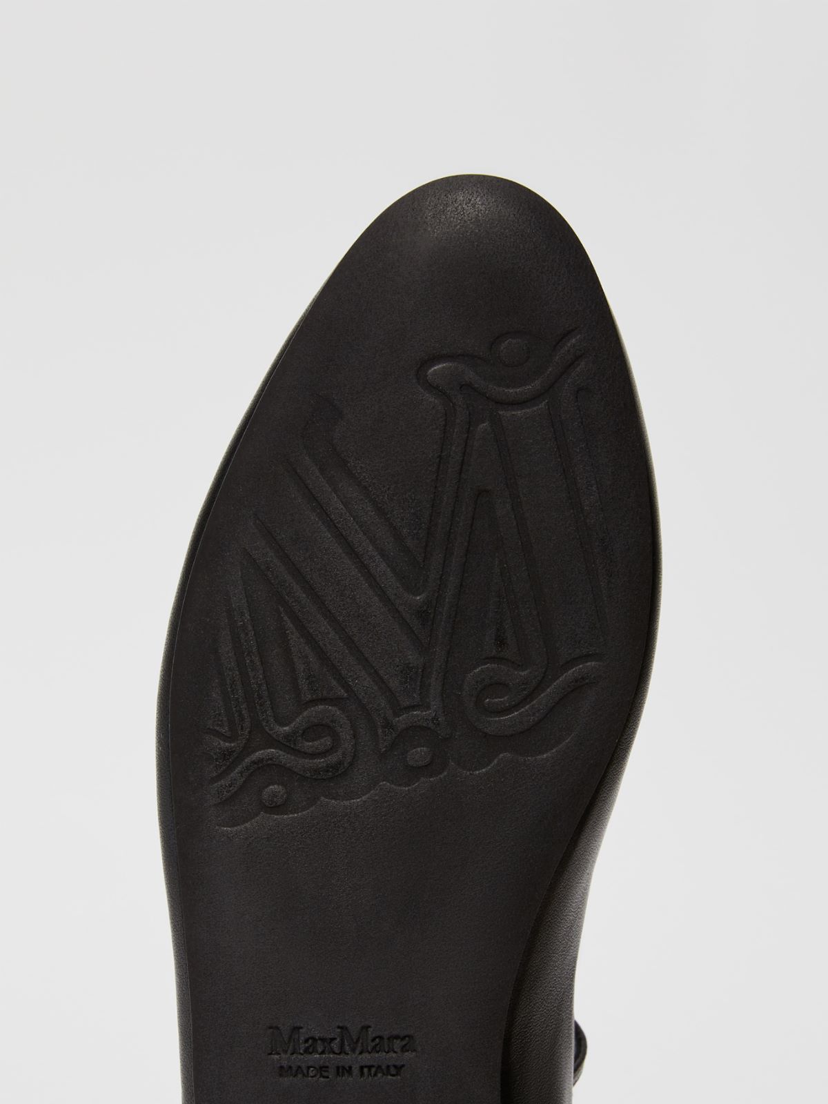 Nappa leather ballet flats