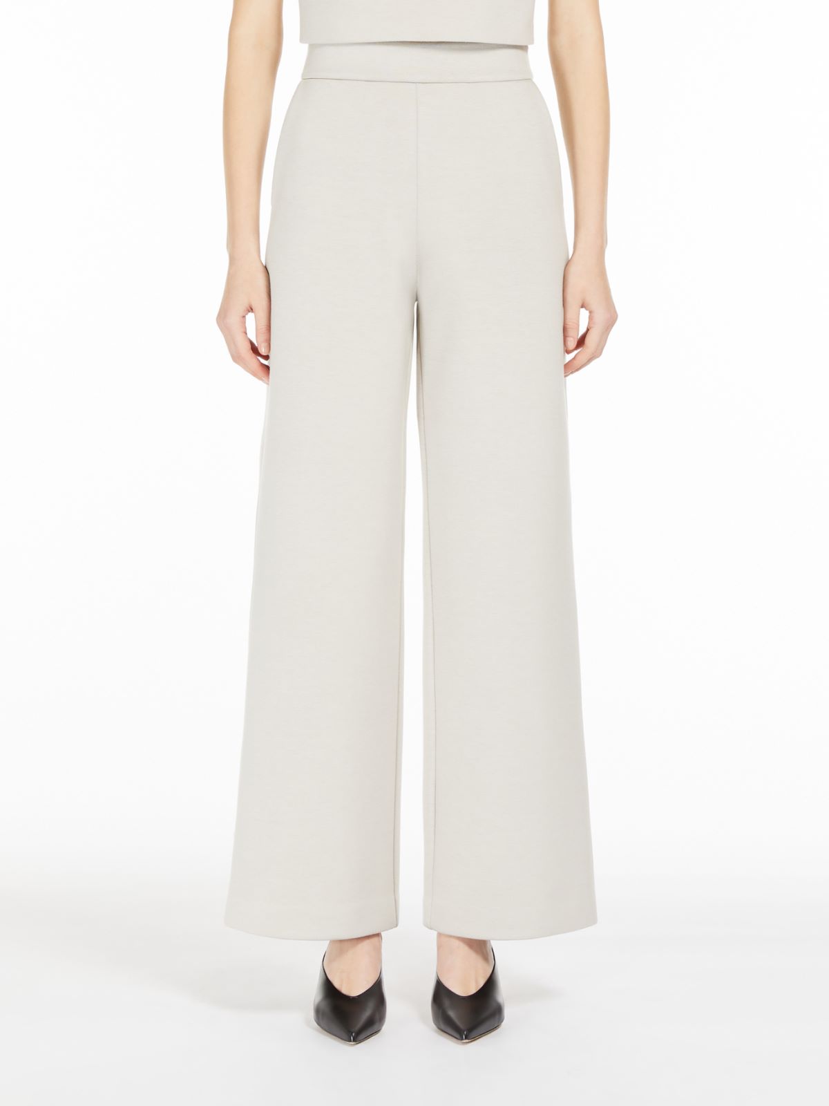 Scuba jersey trousers