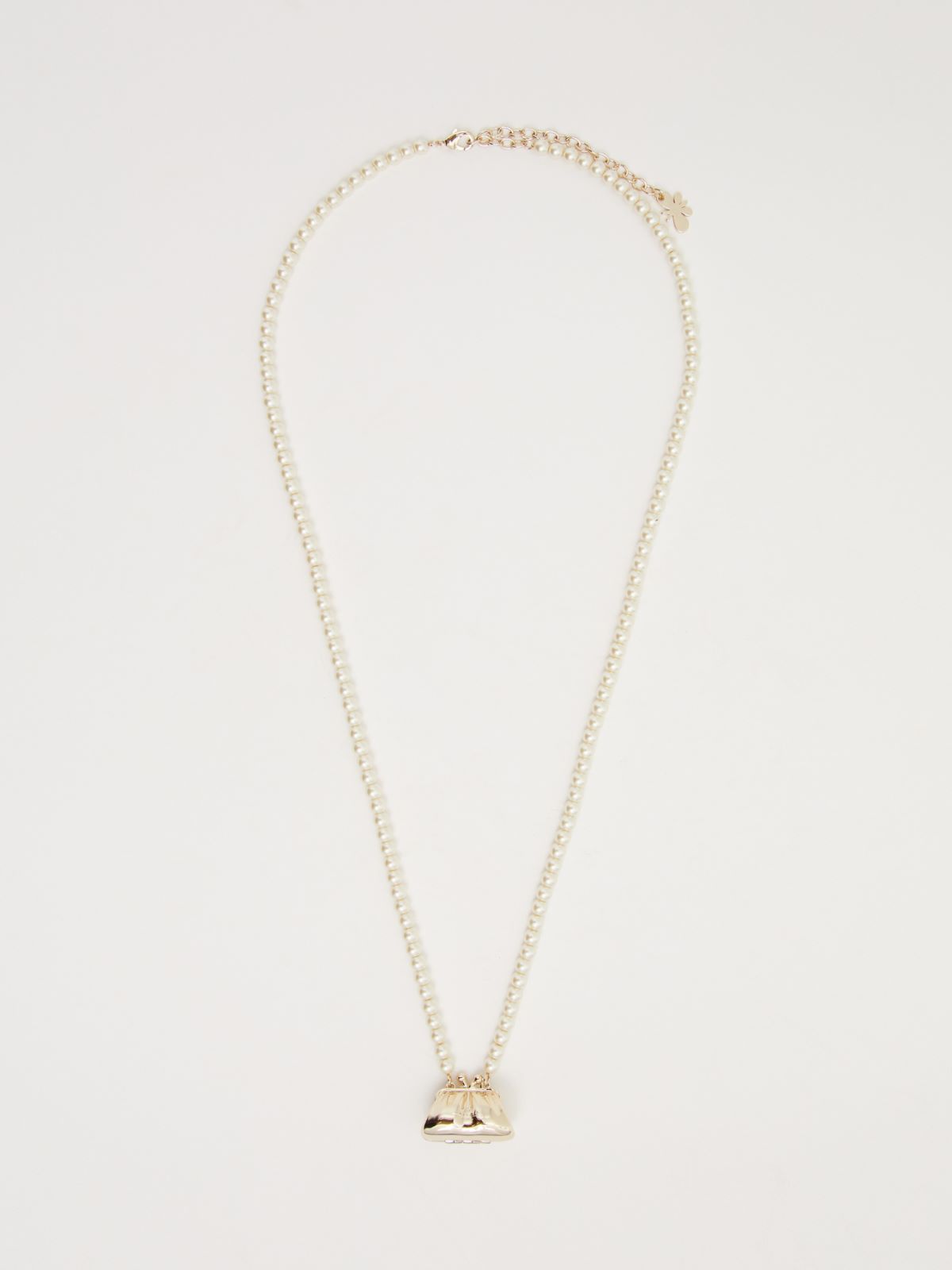 Pasticcino charm-adorned pearl necklace