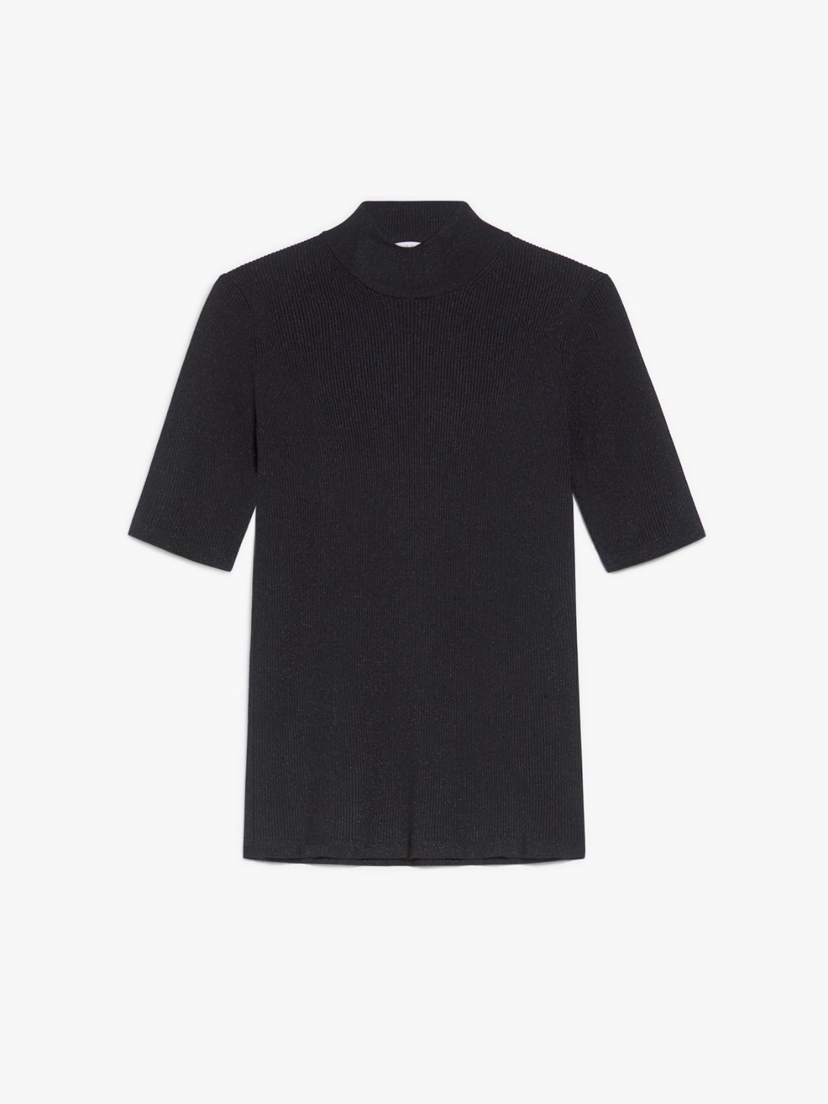 Lurex and viscose yarn jumper