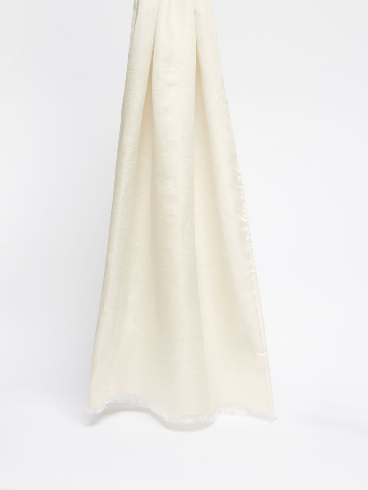 Silk and linen stole