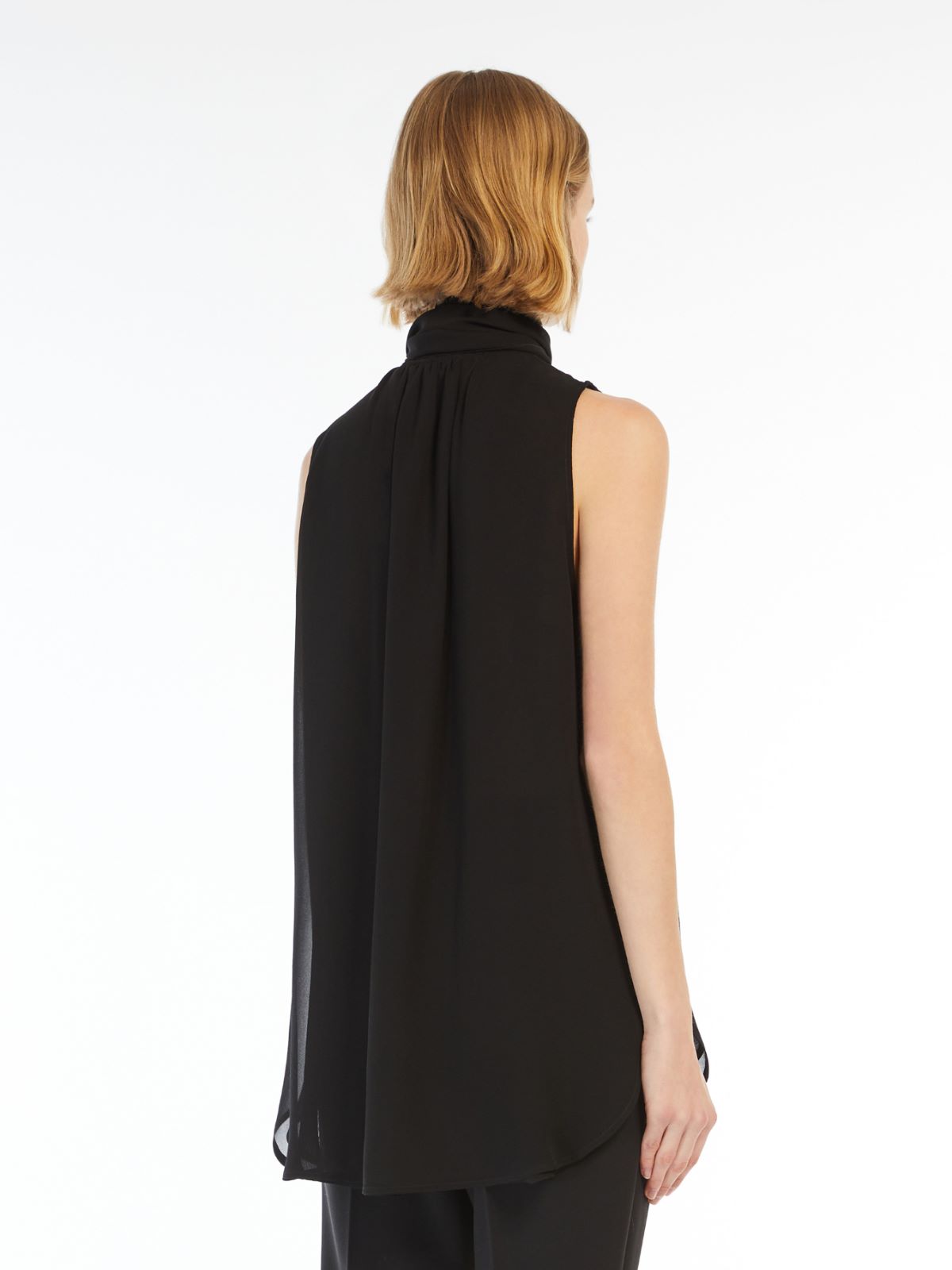 Silk georgette blouse