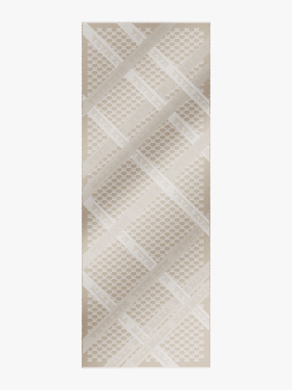 Wool, cotton and silk stole