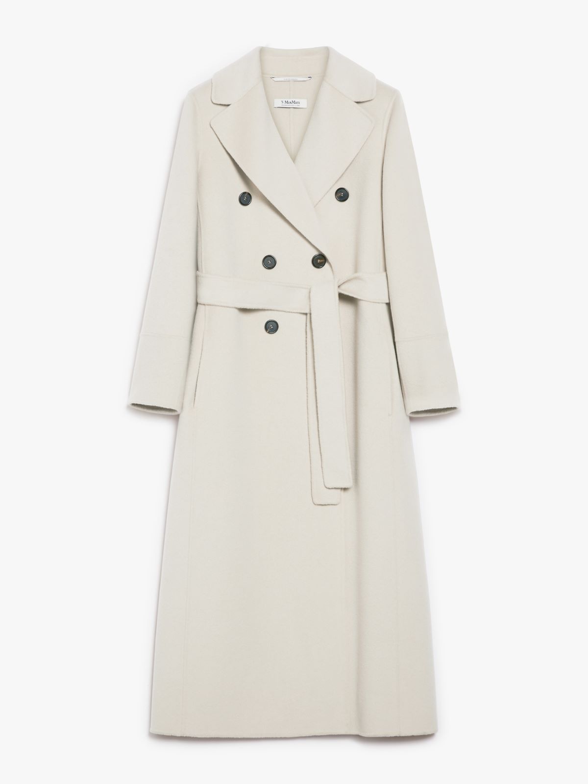 Wool double-breasted coat