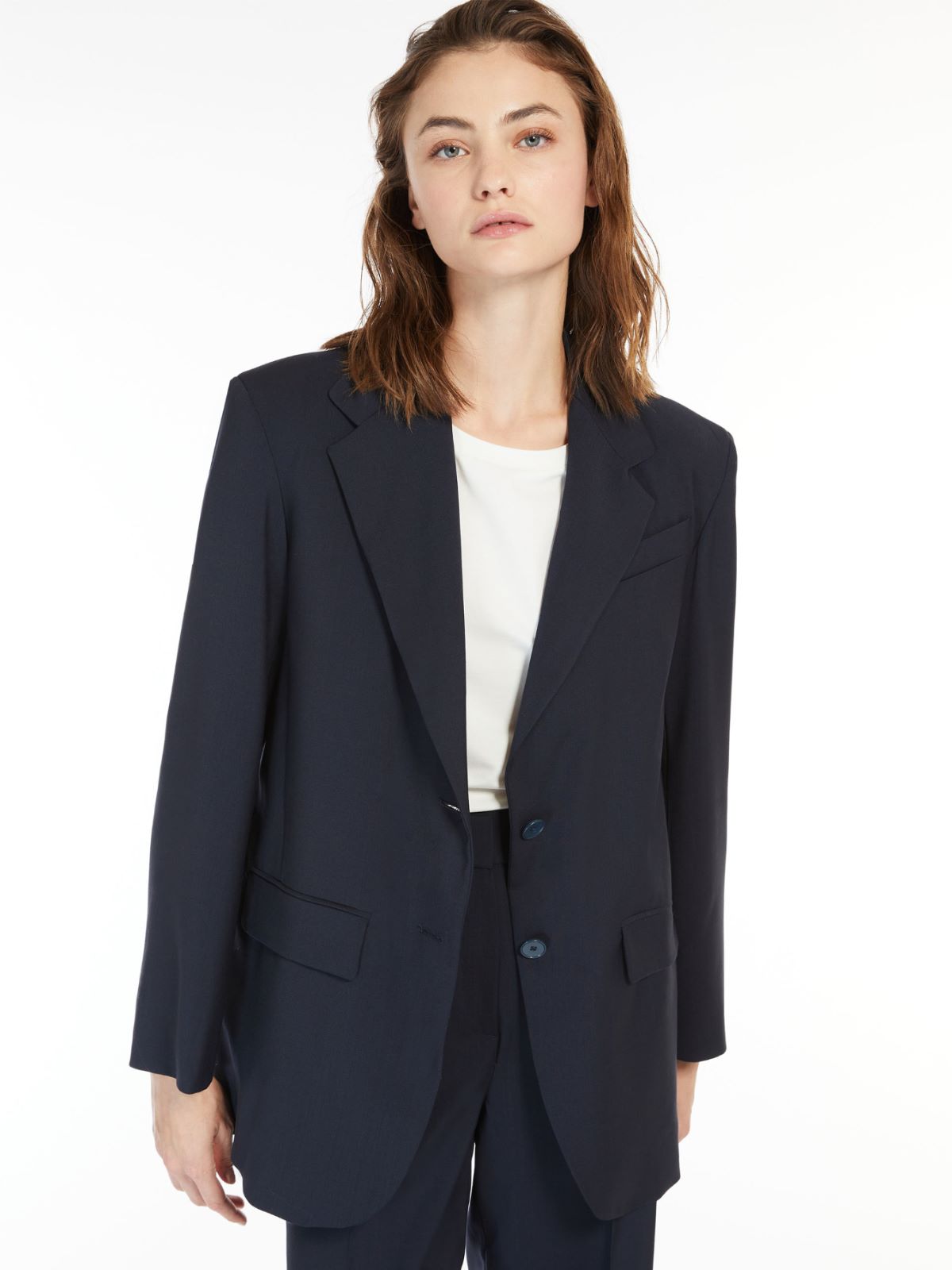Woollen cloth blazer