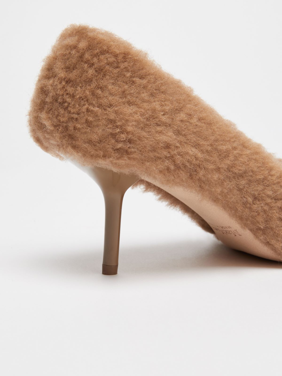 Teddy fabric court shoes