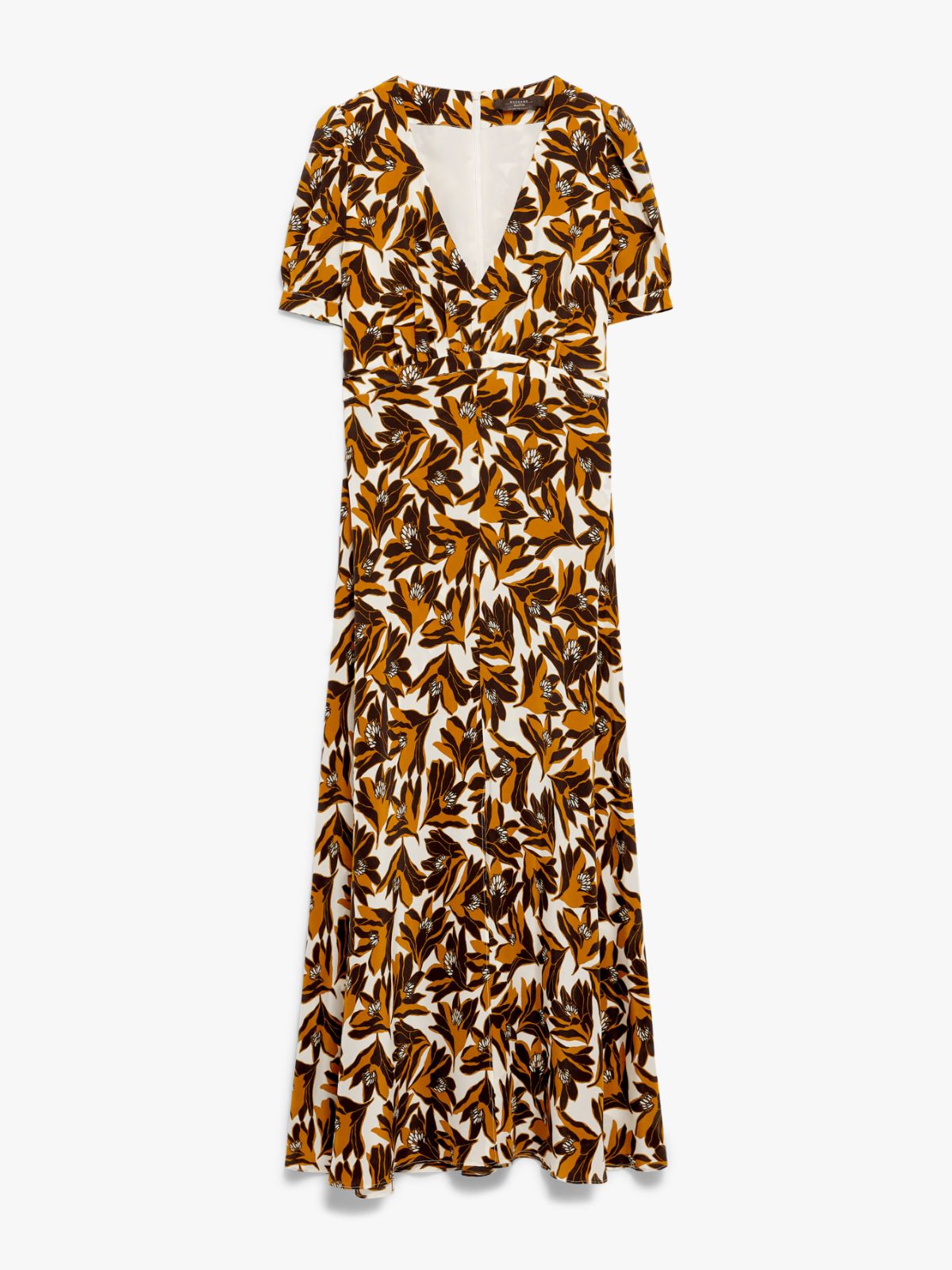 Silk crepe de chine dress