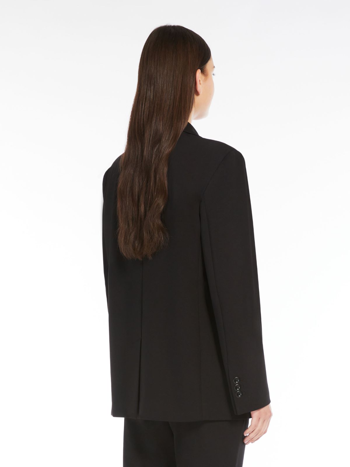 Milano-knit jersey blazer