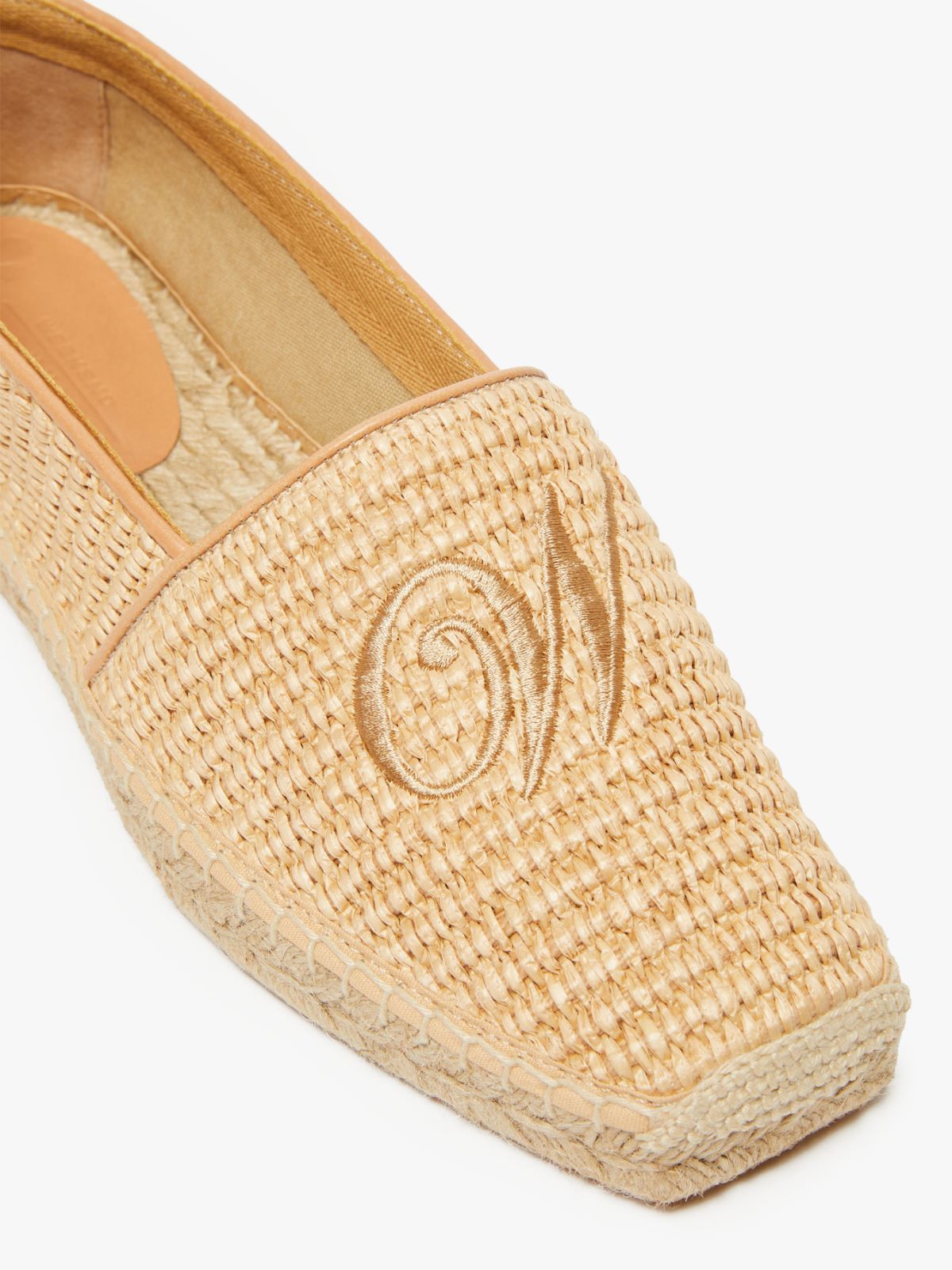 Raffia espadrilles