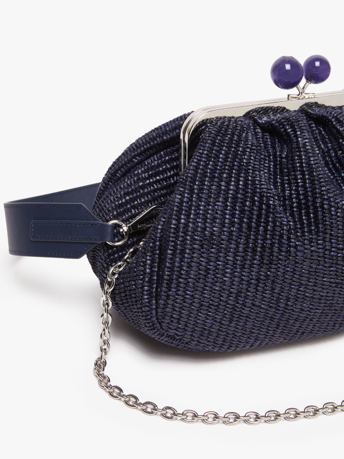 Medium raffia-look Pasticcino Bag