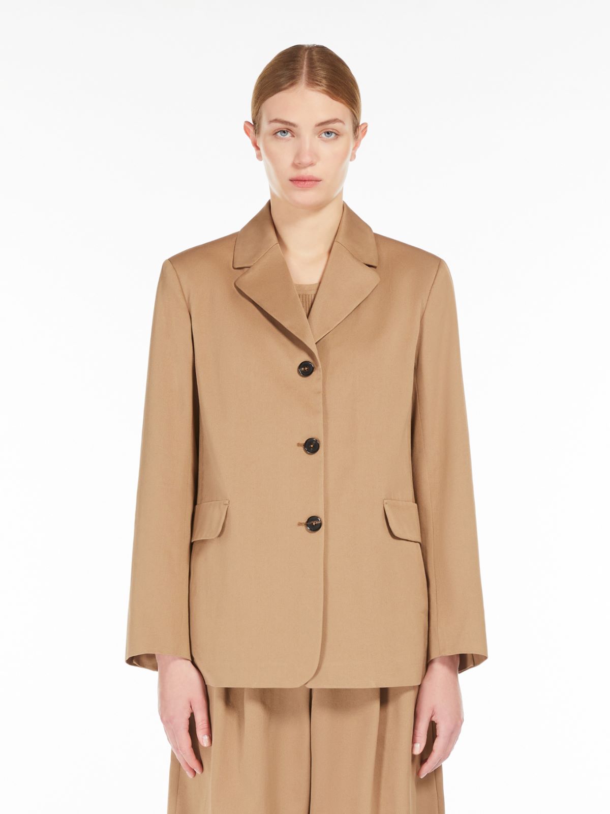 Cotton gabardine jacket