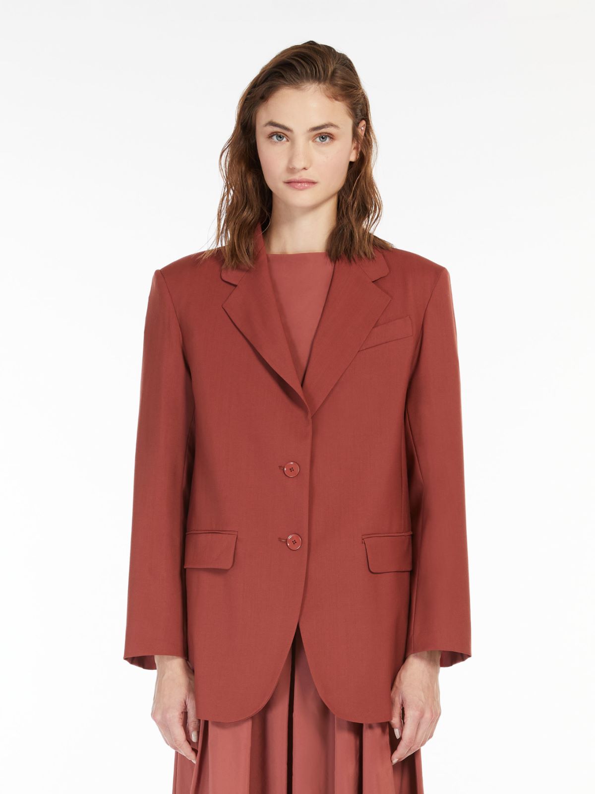 Woollen cloth blazer