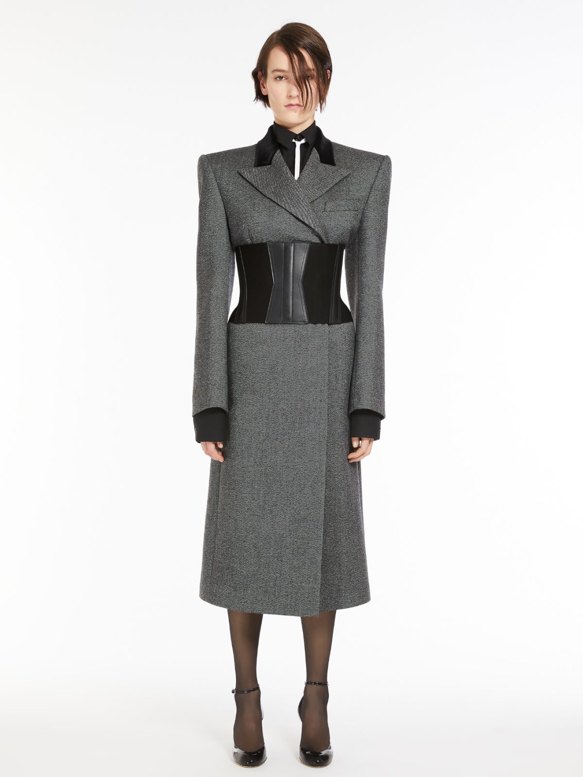 Oversized poplin shirt