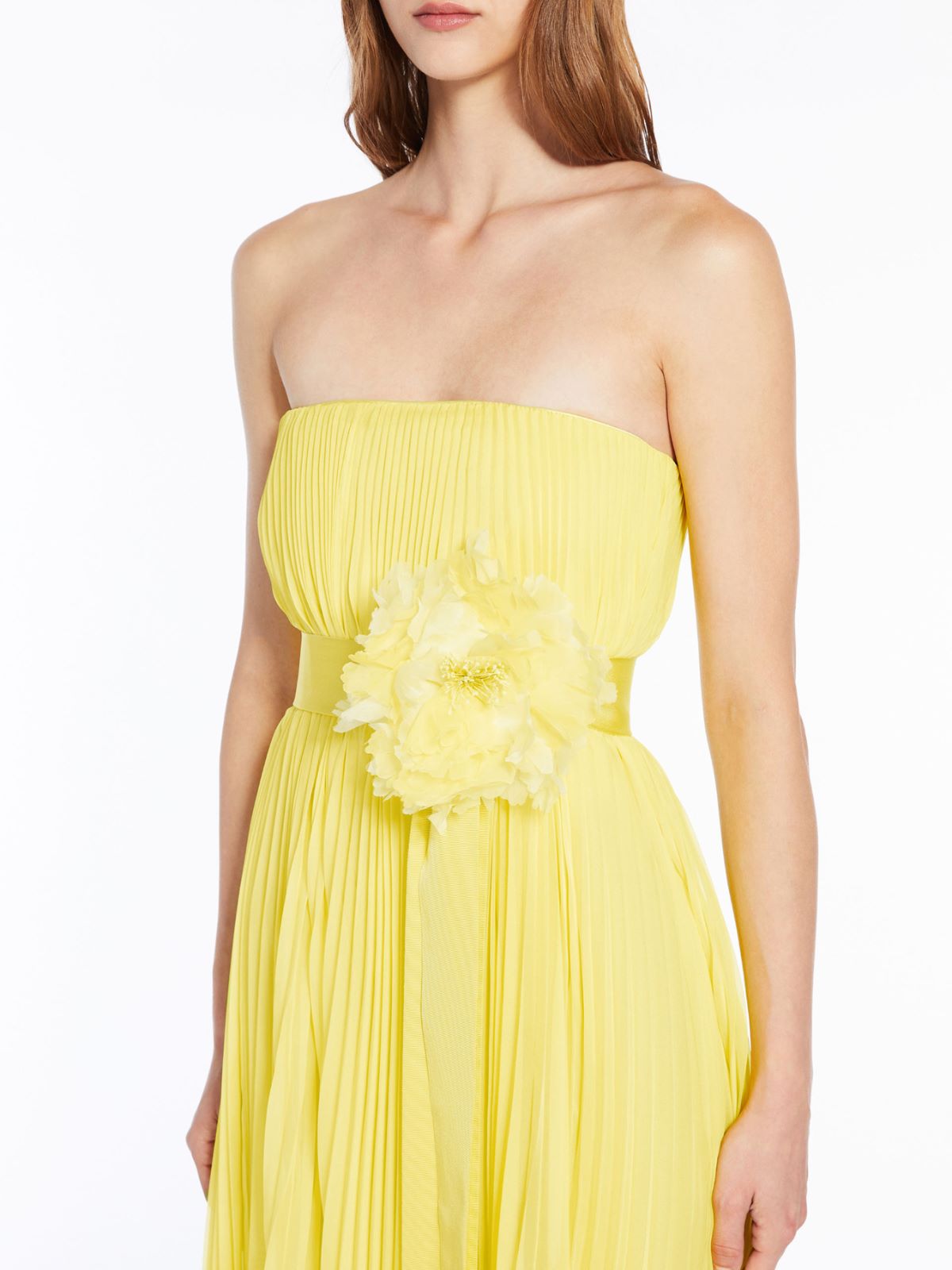 Chiffon bustier jumpsuit