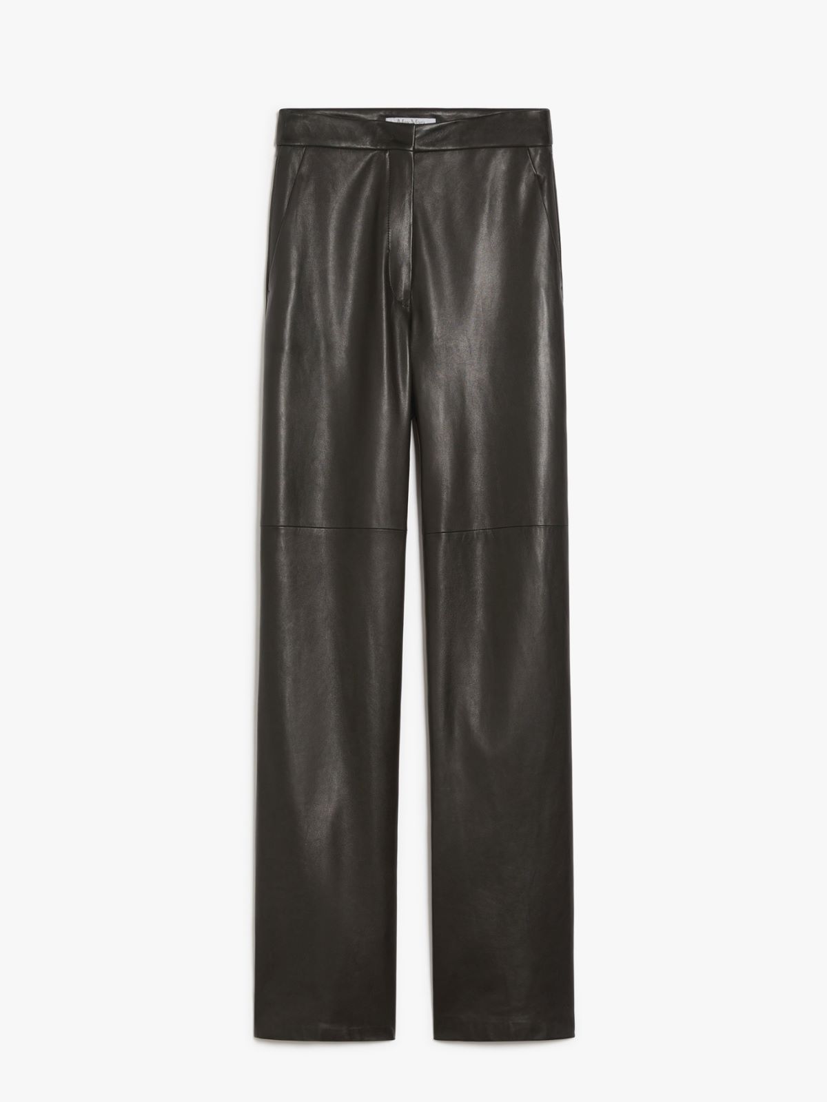 Nappa leather trousers