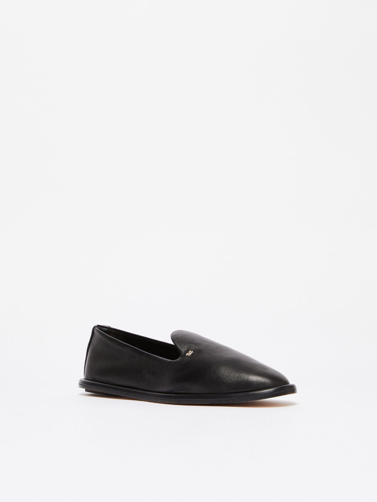 Nappa leather slip-ons