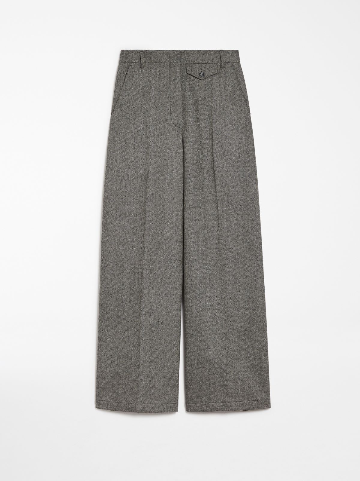 Oversized flared trousers