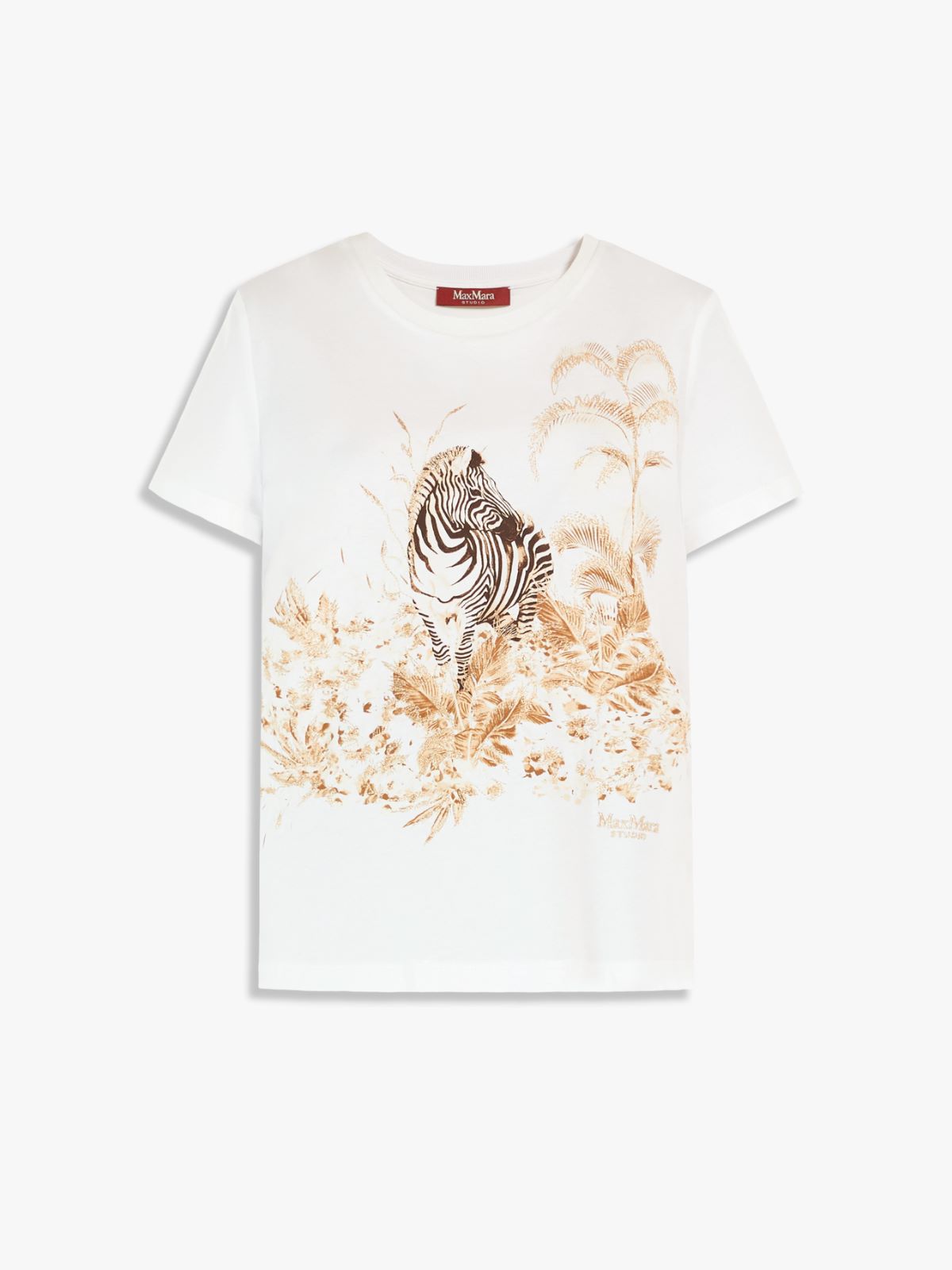 Printed cotton T-shirt