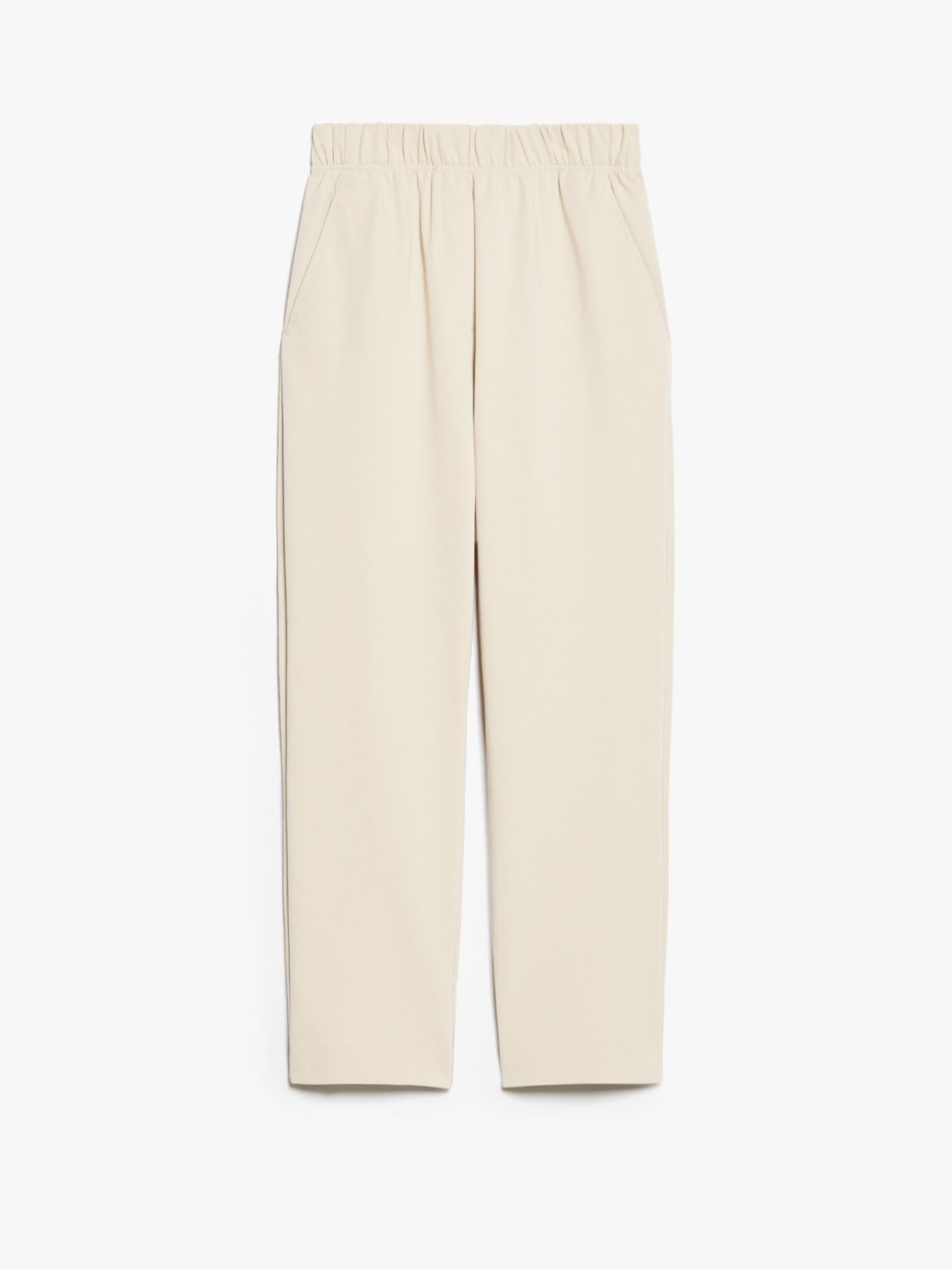 Milano-knit jersey trousers