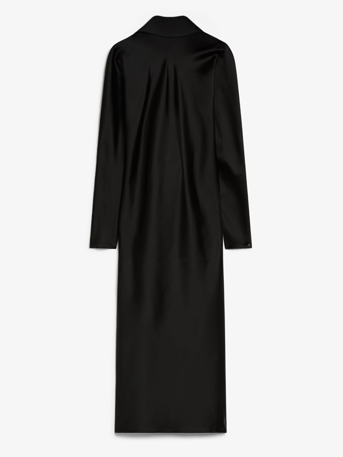 Compact satin kimono dress