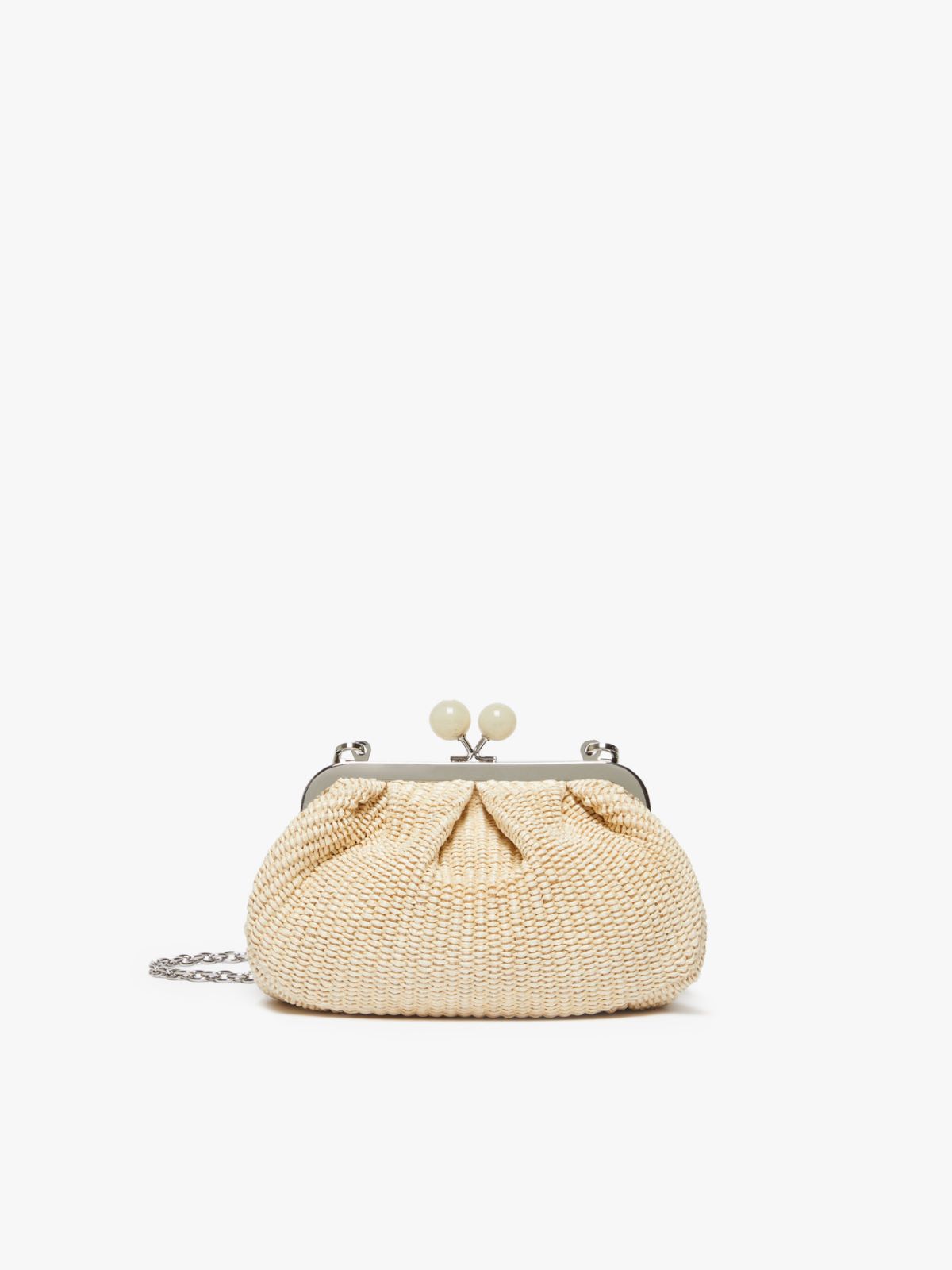Small raffia-look Pasticcino Bag