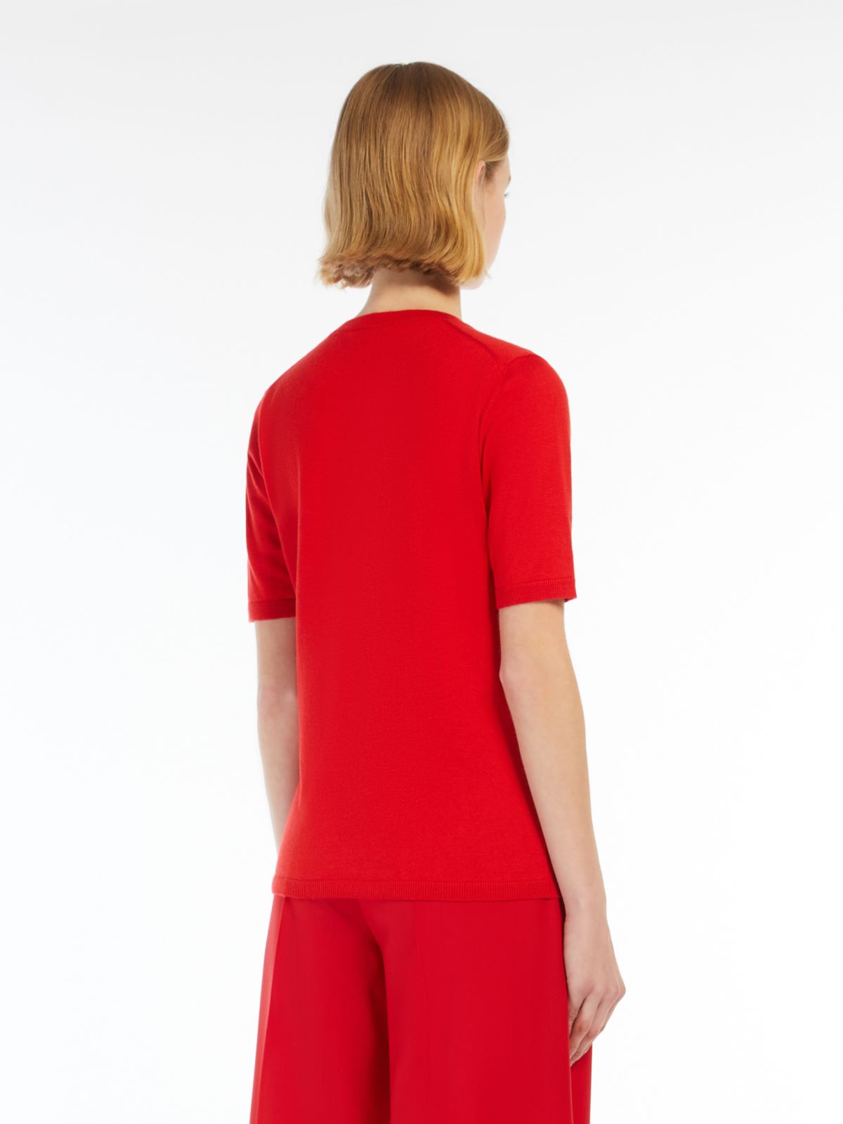 Silk and cashmere fine jumper