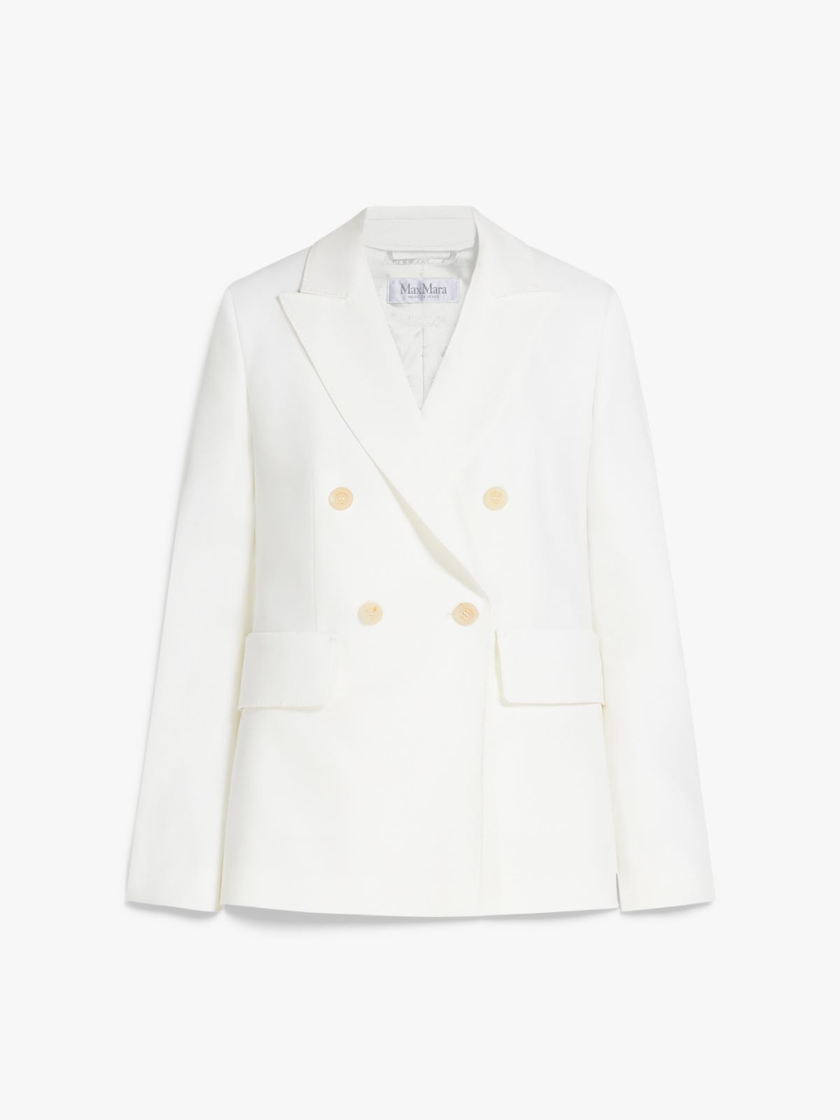 Gabardine wool blazer