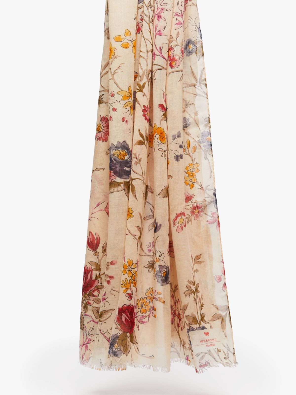 Viscose and cotton stole