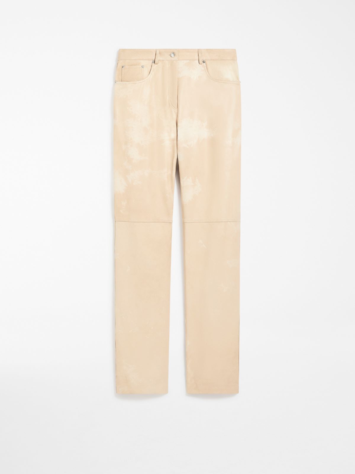 Nappa leather trousers