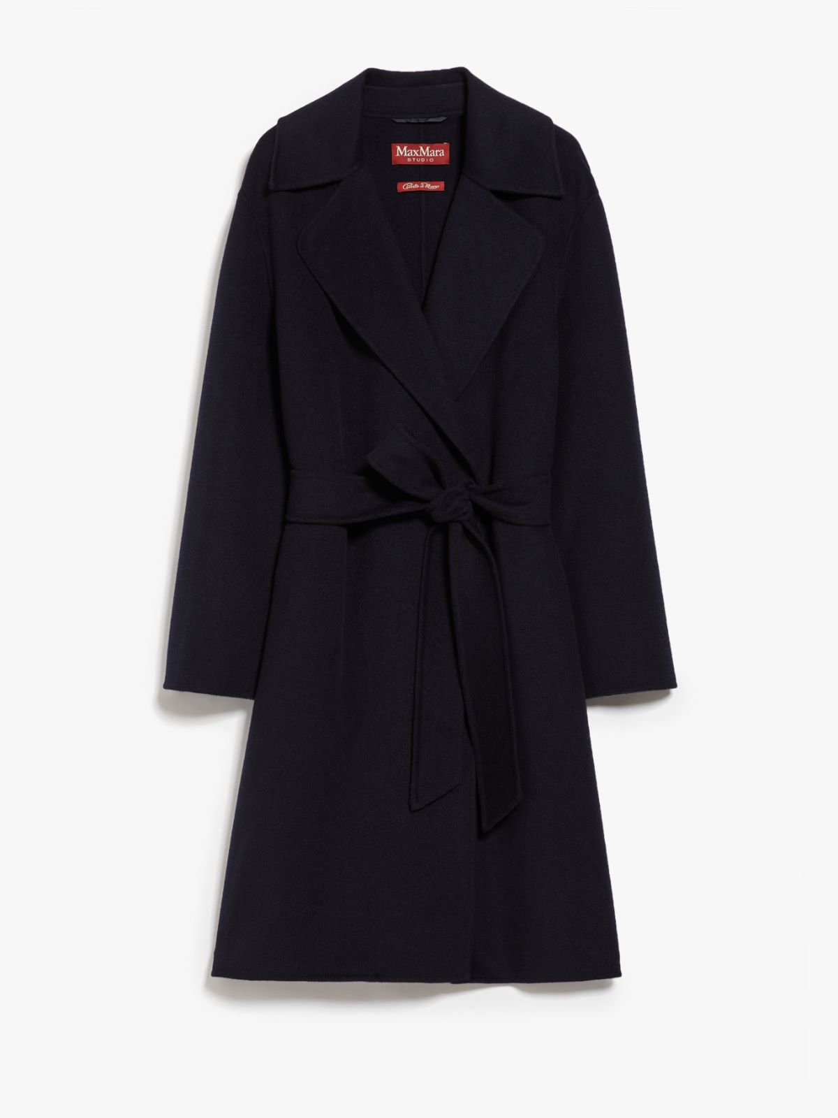 Wool, silk and cashmere coat