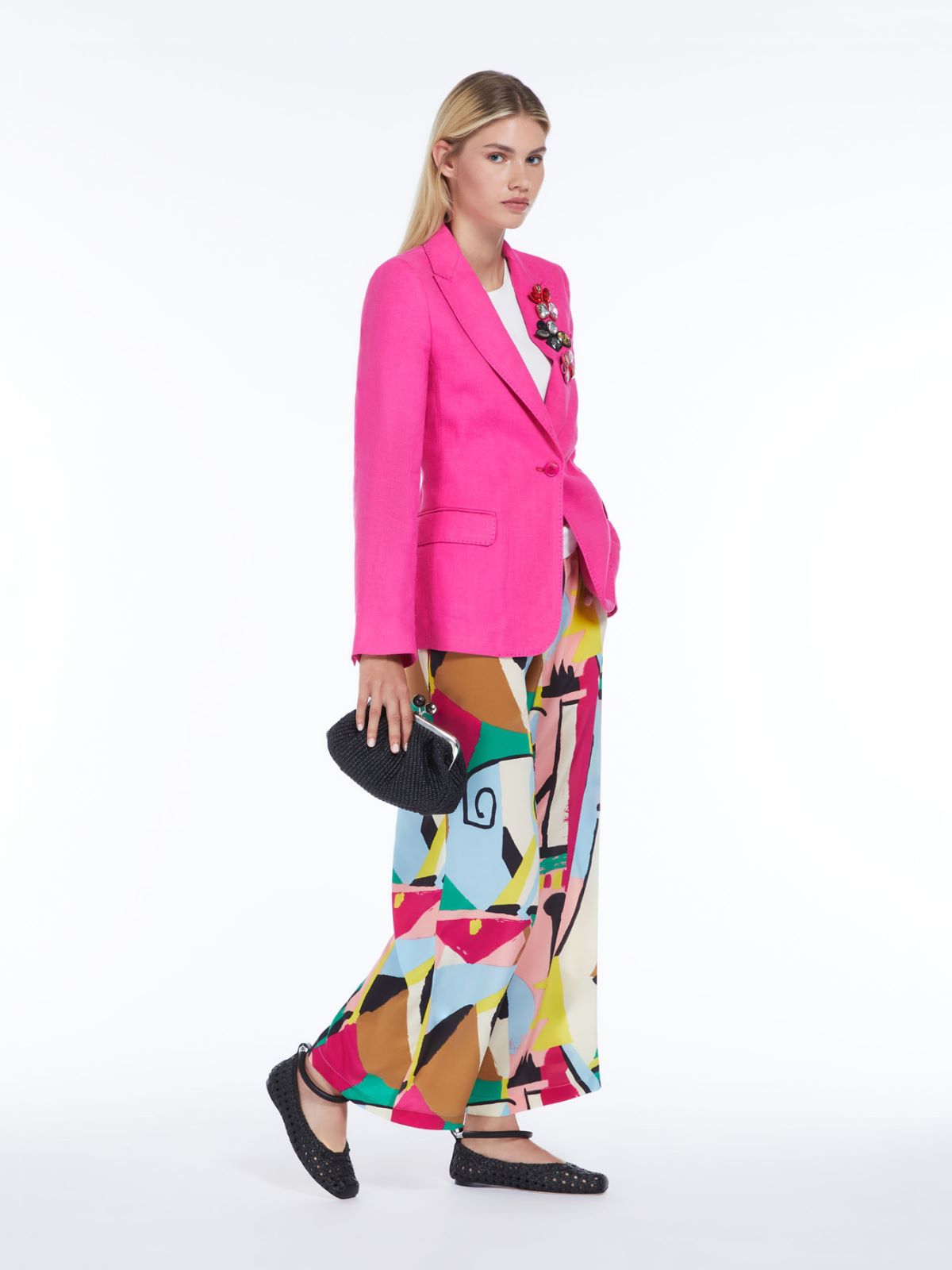 Small raffia-look Pasticcino Bag