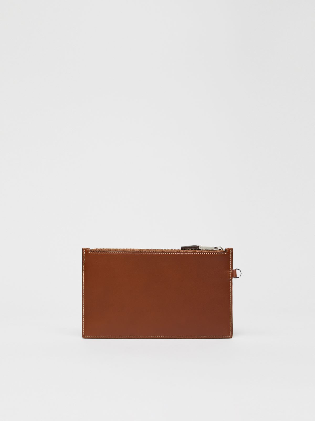 Wrist-strap leather pouch