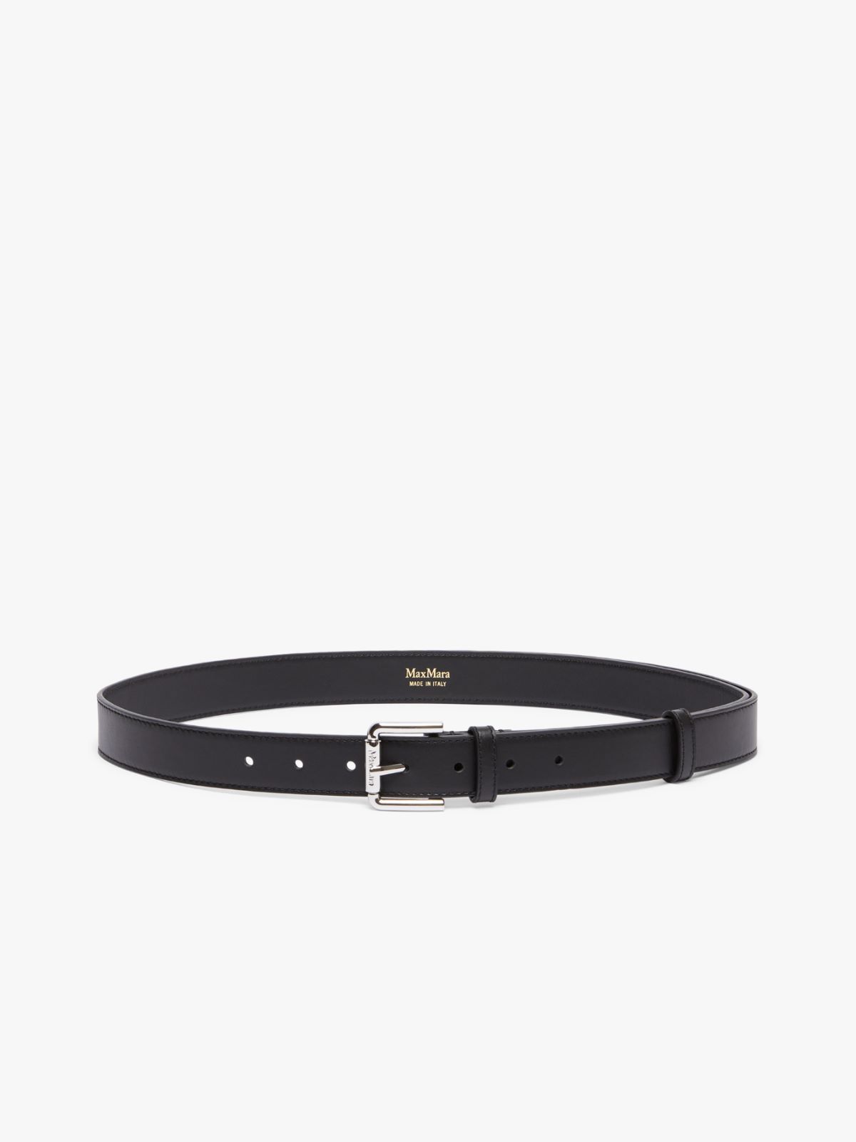 Long leather belt